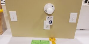 Electrical project at the fair.