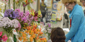 Flower display.