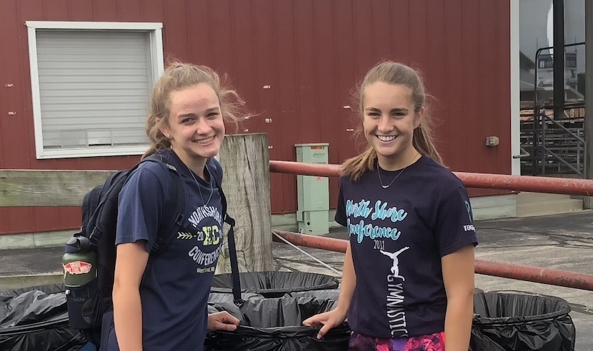 Teen volunteers.