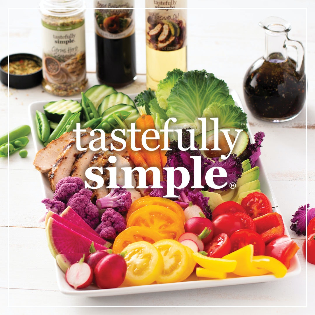 Tastefully Simple.