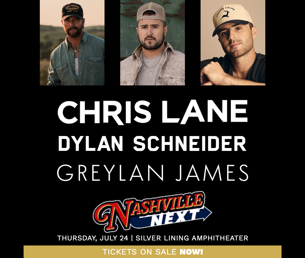 Nashville Next concert poster.