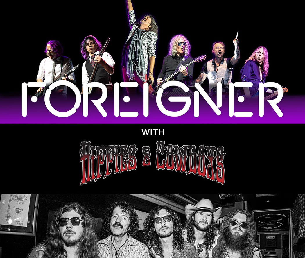 Foreigner Washington County Fair concert poster.