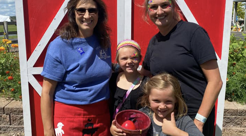Family at the fair.